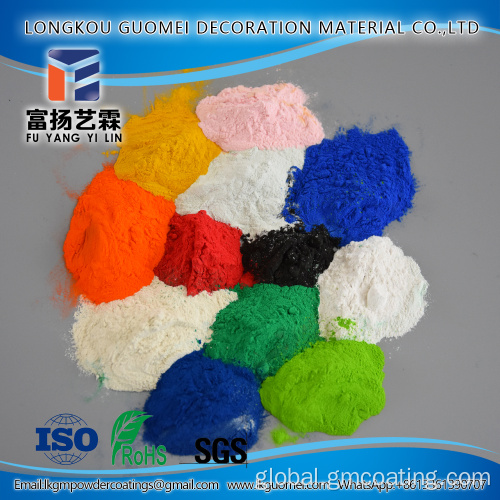 Hammer Thermosetting Powder Coating Metallic Silver Shining Epoxy Powder State Paint Coatings Manufactory